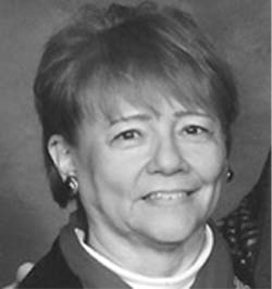 black and white image of Francey Morris