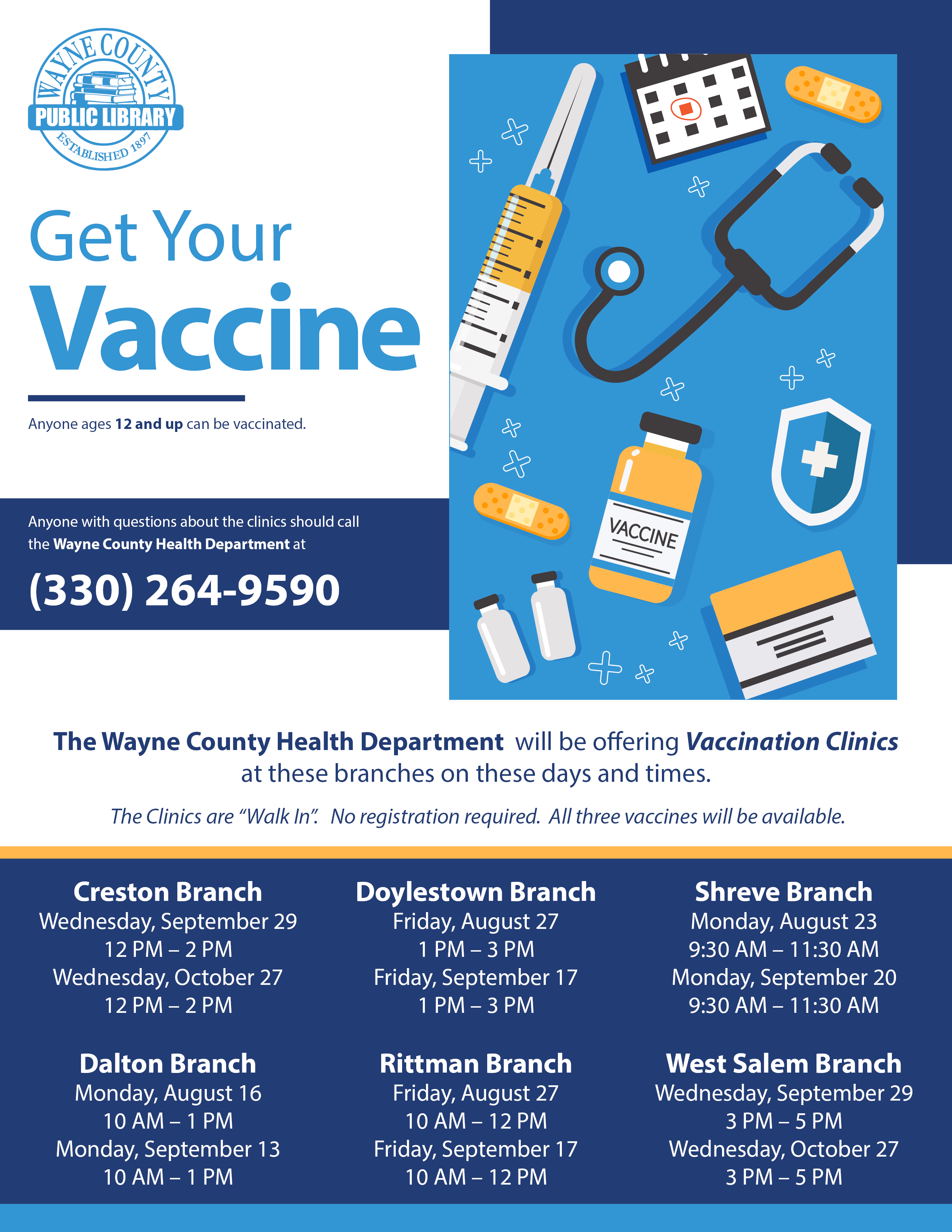 Get Your Vaccine at WCPL