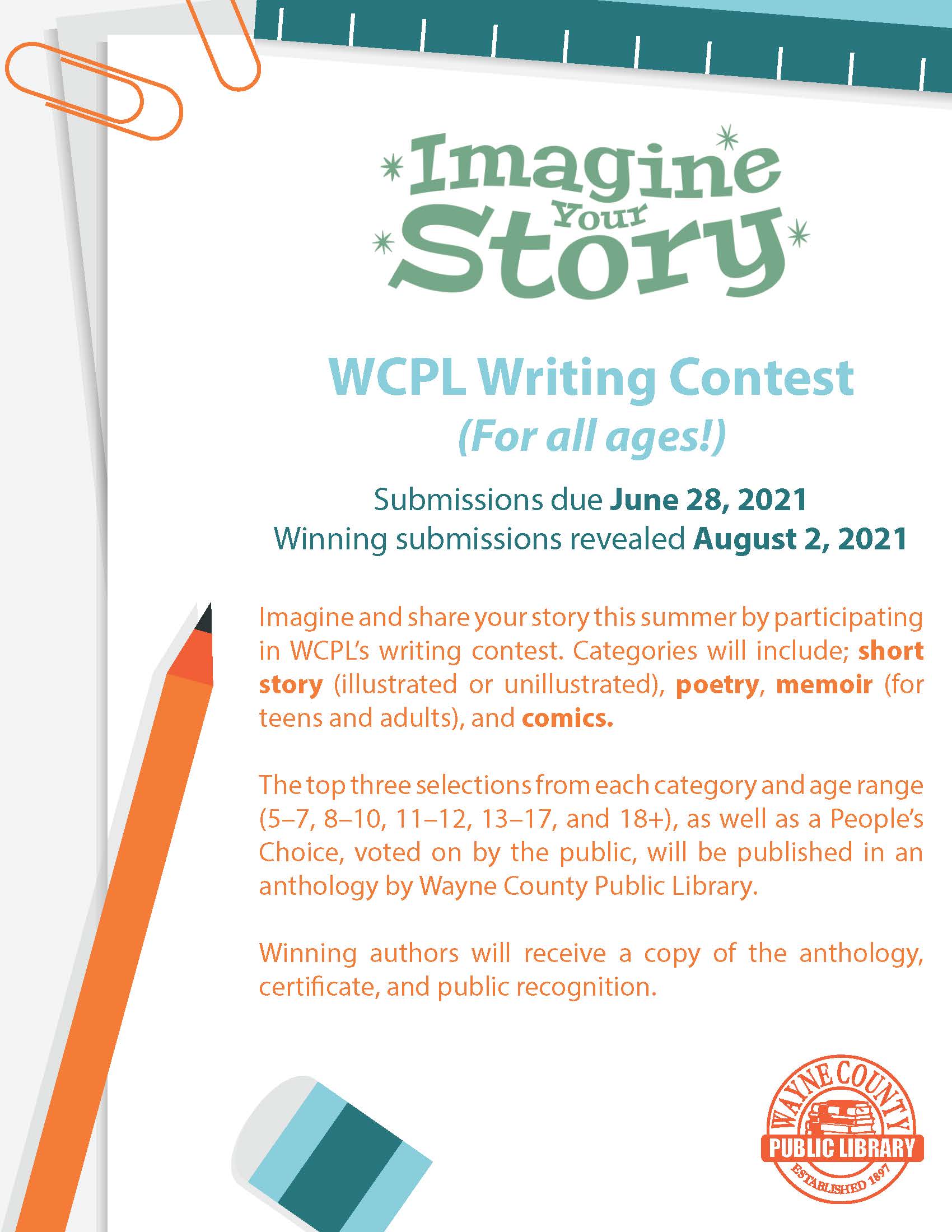 Writing Contest Flyer