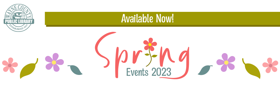 Spring Events 2023 Available Now!
